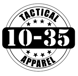 10-35 TACTICAL APPAREL logo