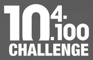 10. 4. 100 CHALLENGE logo