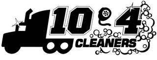 10 4 CLEANERS logo