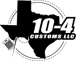 10-4 CUSTOMS LLC logo