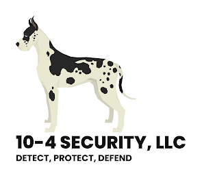 10-4 SECURITY, LLC DETECT, PROTECT, DEFEND logo