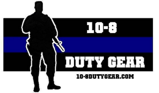 10-8 DUTY GEAR 10-8DUTYGEAR.COM logo