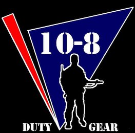 10-8 DUTY GEAR logo