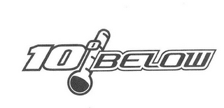 10° BELOW logo