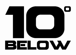 10° BELOW logo