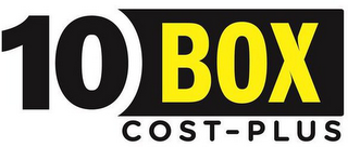10 BOX COST-PLUS logo