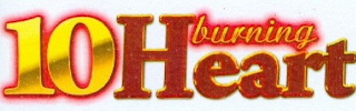 10 BURNING HEART logo