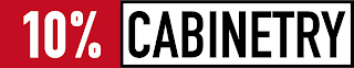 10% CABINETRY logo