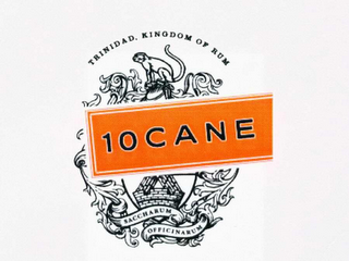 10 CANE, TRINIDAD, KINGDOM OF RUM, SACCHARUM OFFICINARUM logo