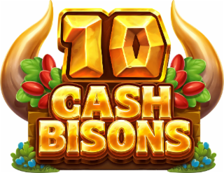 10 CASH BISONS logo