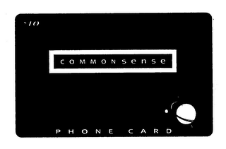 $10 COMMON SENSE PHONE CARD logo