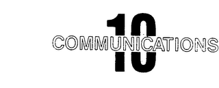 10 COMMUNICATIONS logo