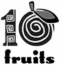 10 FRUITS logo