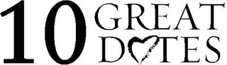 10 GREAT DATES logo