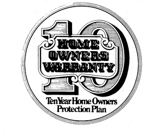10 HOME OWNERS WARRANTY TEN YEAR HOME OWNERS PROTECTION PLAN logo