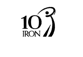 10 IRON logo