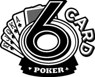 10 J Q K A 6 CARD POKER logo