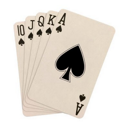 10 J Q K A logo