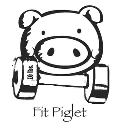 10 LBS. FIT PIGLET logo