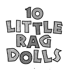 10 LITTLE RAG DOLLS logo