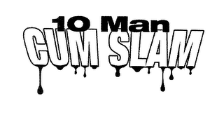 10 MAN CUM SLAM logo
