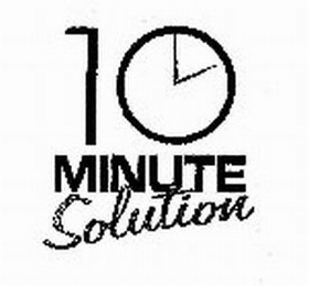 10 MINUTE SOLUTION logo