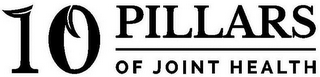 10 PILLARS OF JOINT HEALTH logo