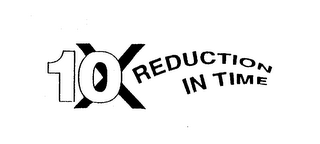 10 REDUCTION IN TIME logo