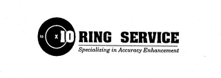 10 RING SERVICE SPECIALIZING IN ACCURACY ENHANCEMENT logo