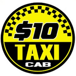 $10 TAXI CAB logo