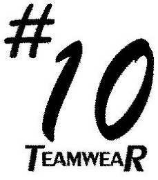 #10 TEAMWEAR logo