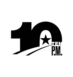 10 TEN P.M. logo