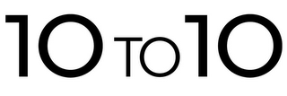 10 TO 10 logo