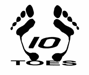 10 TOES logo