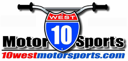 10 WEST MOTOR SPORTS 10WESTMOTORSPORTS.COM logo