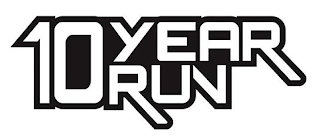 10 YEAR RUN logo