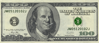 100 100 FEDERAL RESERVE BLUNT JM05120102J THE UNITED SMOKERS OF AMERICA MONEY M 2 B BLOW 100 MONEY M 2 B BLOW THIS WRAP IS INTENDED FOR SMOKING PURPOSES ONLY. THIS WRAP IS NOT A FORM OF LEGAL TENDER D 4 TREASURY OF THE UNITED STATES SERIES 2013 A JM05120102J D 36 SECRETARY OF THE TREASURY 100 100 100 FRANKLIN ONE HUNDRED DOLLARS logo