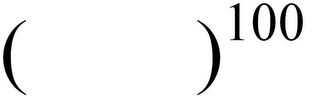 ( )100 logo