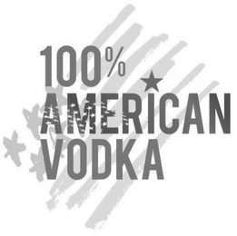 100% AMERICAN VODKA logo