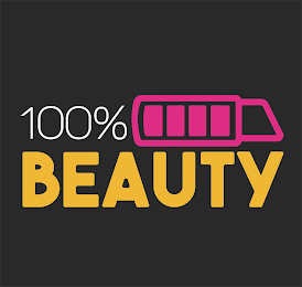 100% BEAUTY logo