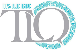 100% BLUE AGAVE TLQ logo
