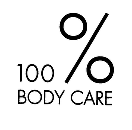 100% BODY CARE logo