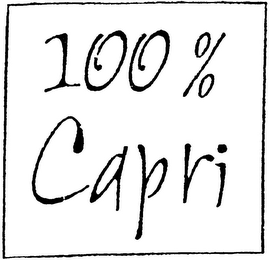 100% CAPRI logo