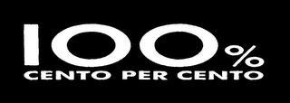 100% CENTO PER CENTO logo