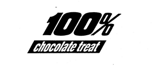100% CHOCOLATE TREAT logo