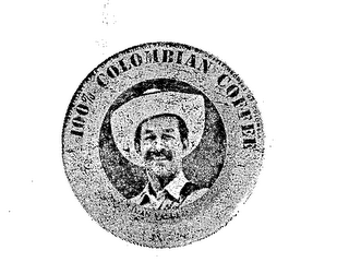 100% COLOMBIAN COFFEE. logo