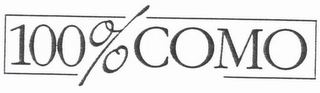 100% COMO logo