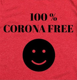 100 % CORONA FREE logo