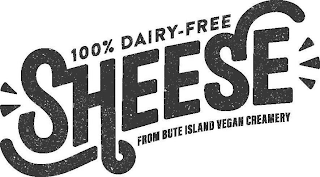 100% DAIRY-FREE SHEESE FROM BUTE ISLAND VEGAN CREAMERY logo