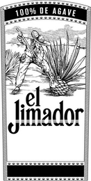 100% DE AGAVE EL JIMADOR logo